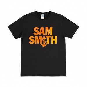 Sam Smith Gloria The Tour 2023 Black Concert Graphic Tee Shirt Adult Size Large